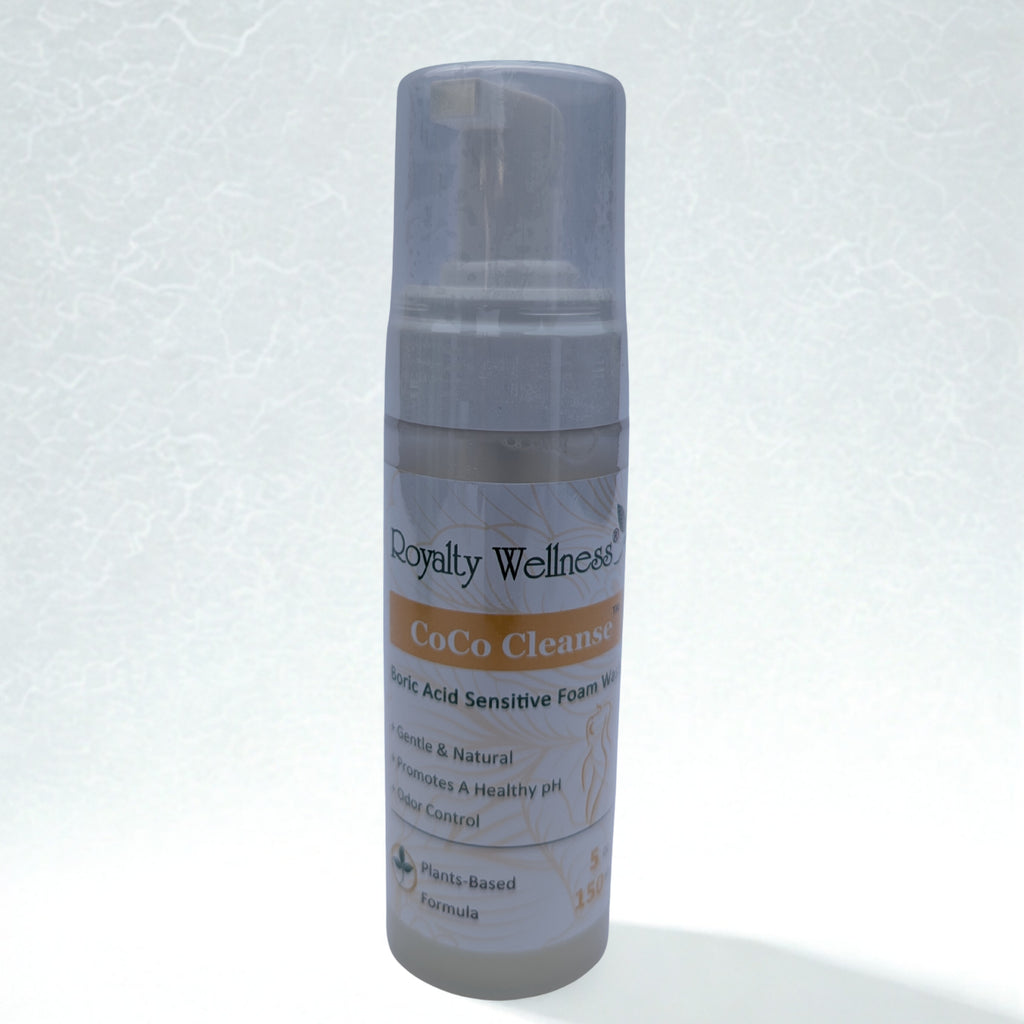 Coco Cleanse. Boric Acid Sensitive Foam Wash