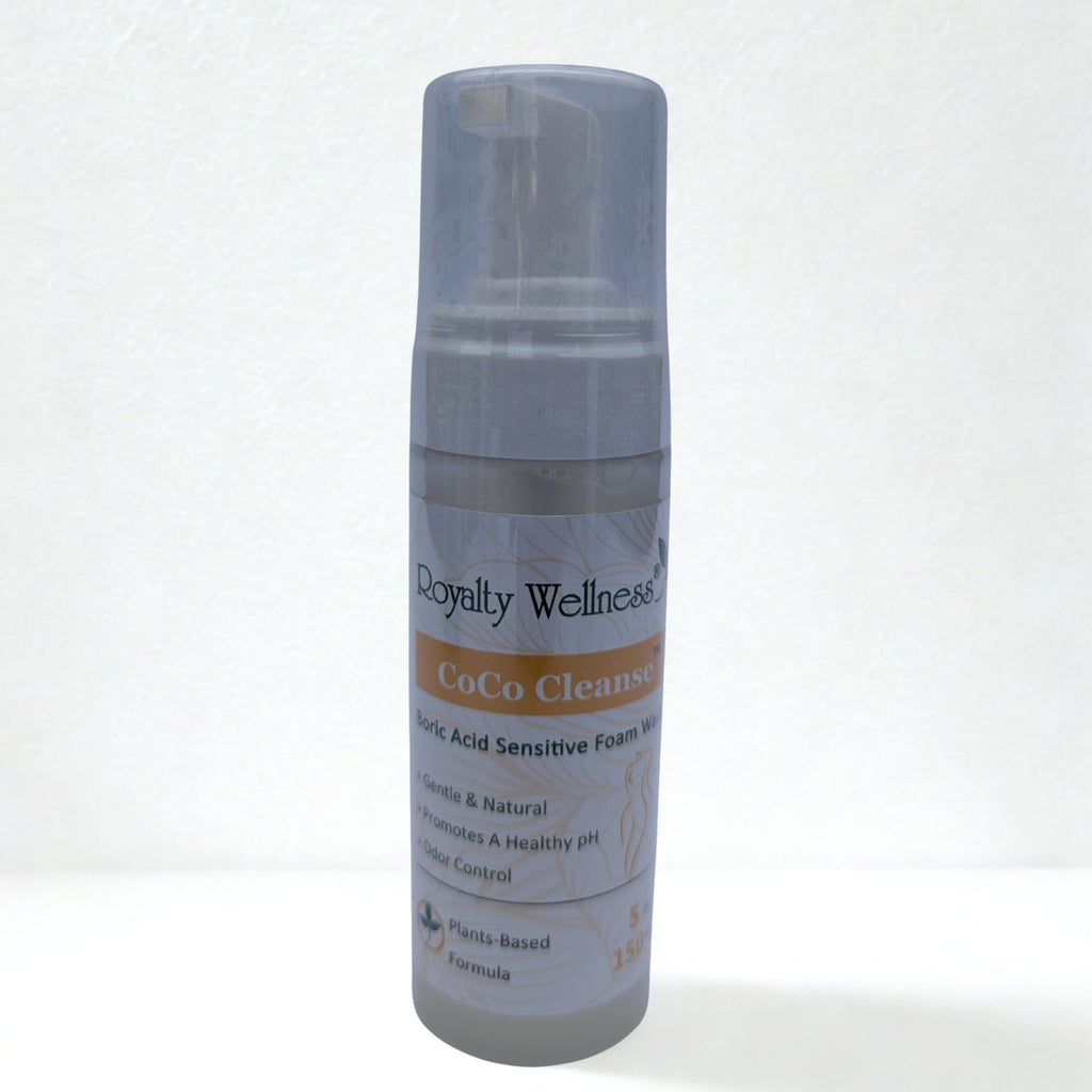 Coco Cleanse. Boric Acid Sensitive Foam Wash